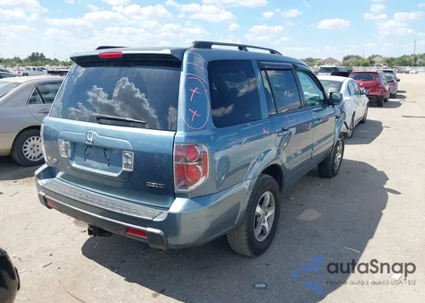 2006 Honda Pilot Ex z USA, uszkodzony, nr VIN 2HKYF18476H555537